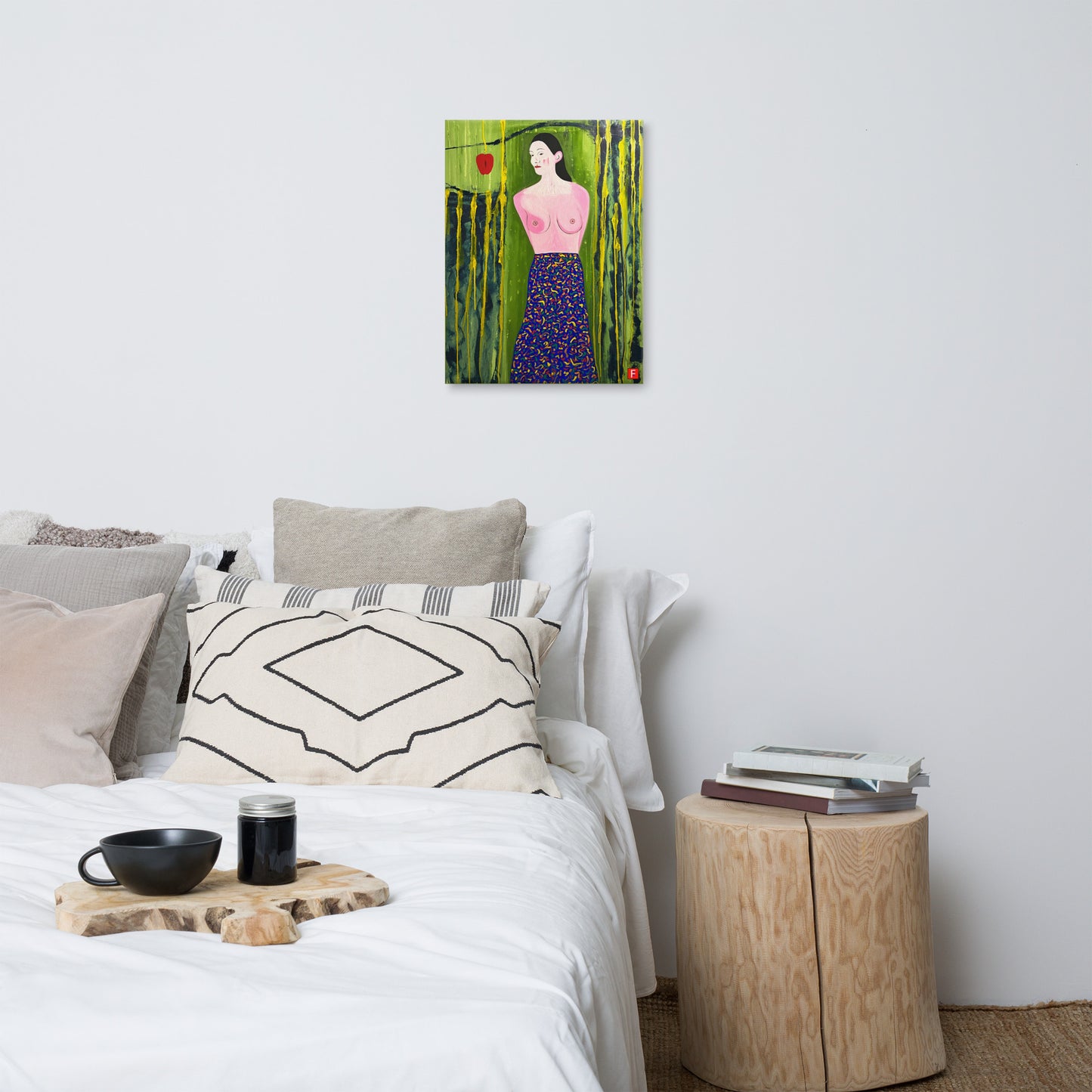 Canvas (18" by 24") Woman 6