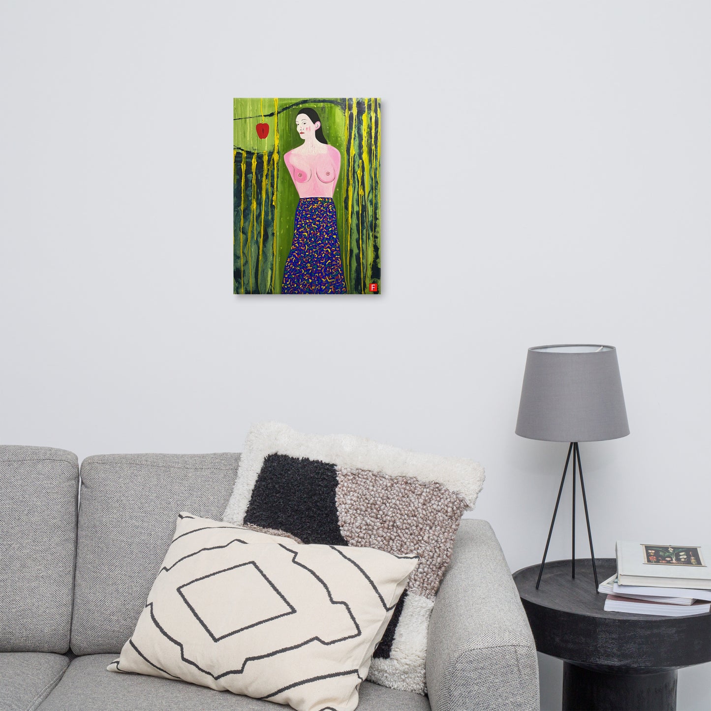 Canvas (18" by 24") Woman 6