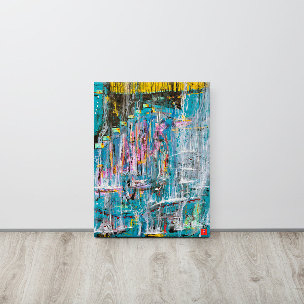 Canvas (18" by 24") Abstract Series L