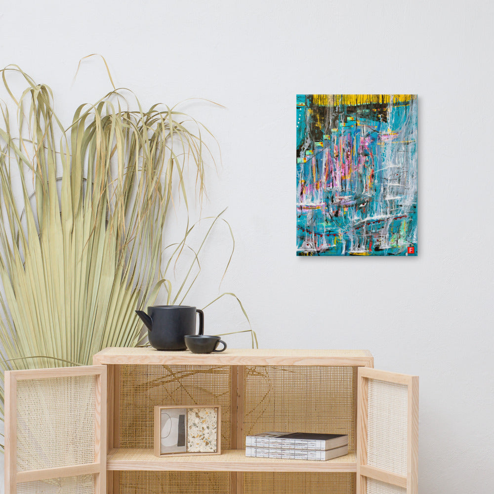 Canvas (18" by 24") Abstract Series L