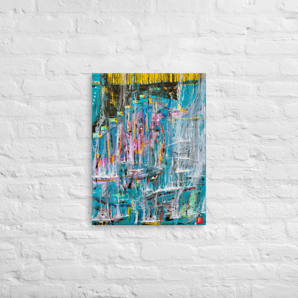 Canvas (18" by 24") Abstract Series L