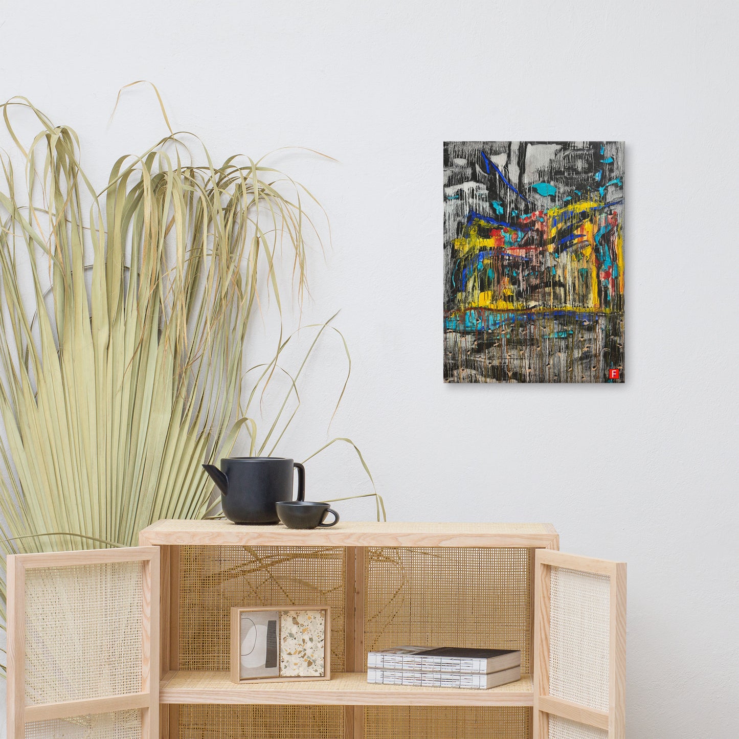 Canvas (18" by 24") Abstract Series B