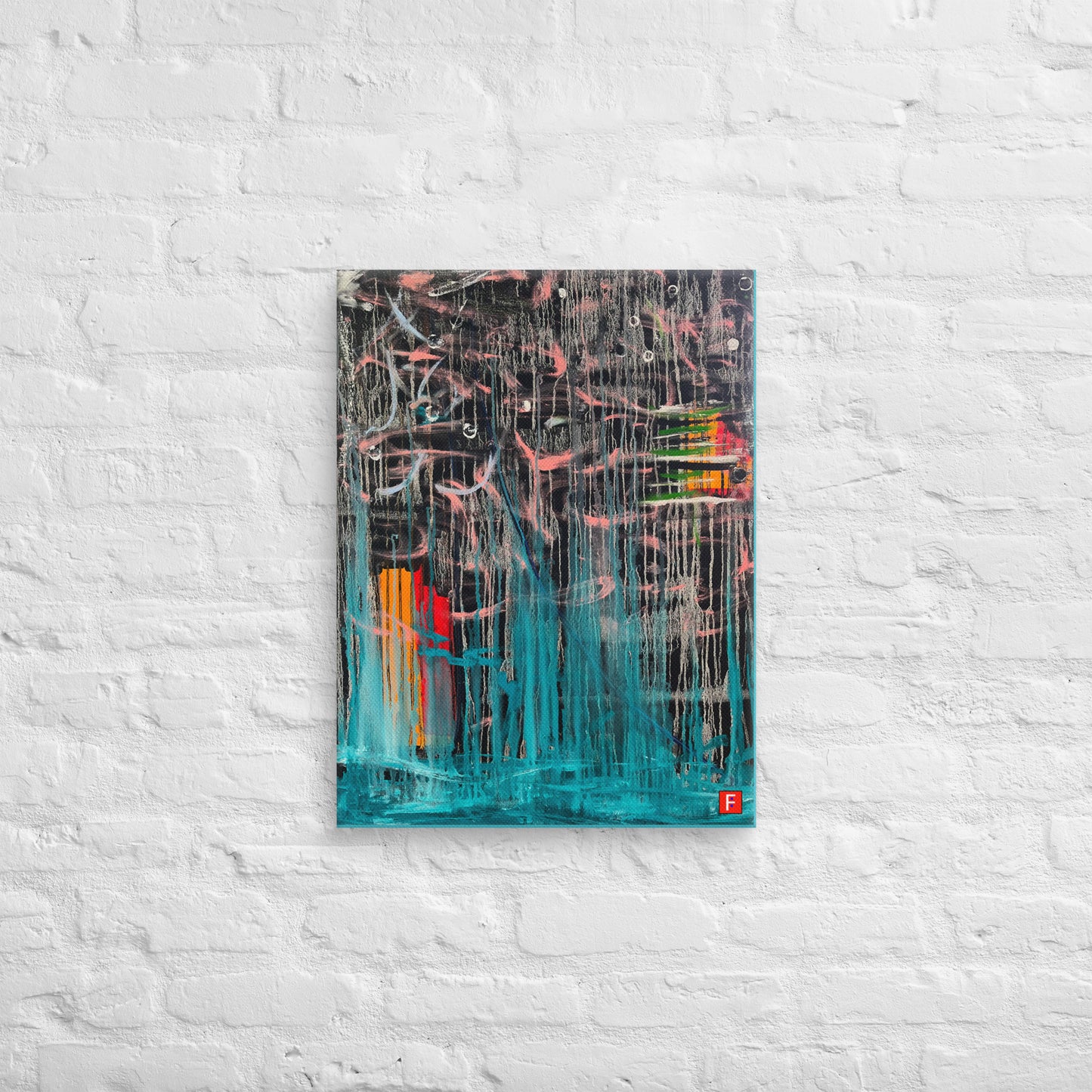 Canvas (18" by 24") Abstract Series G