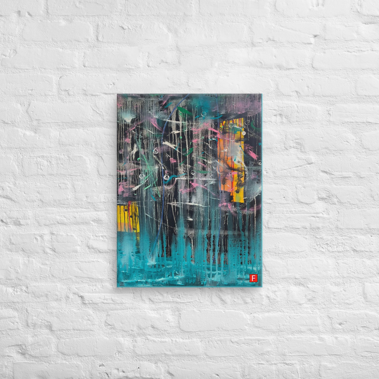 Canvas (18" by 24") Abstract Series I