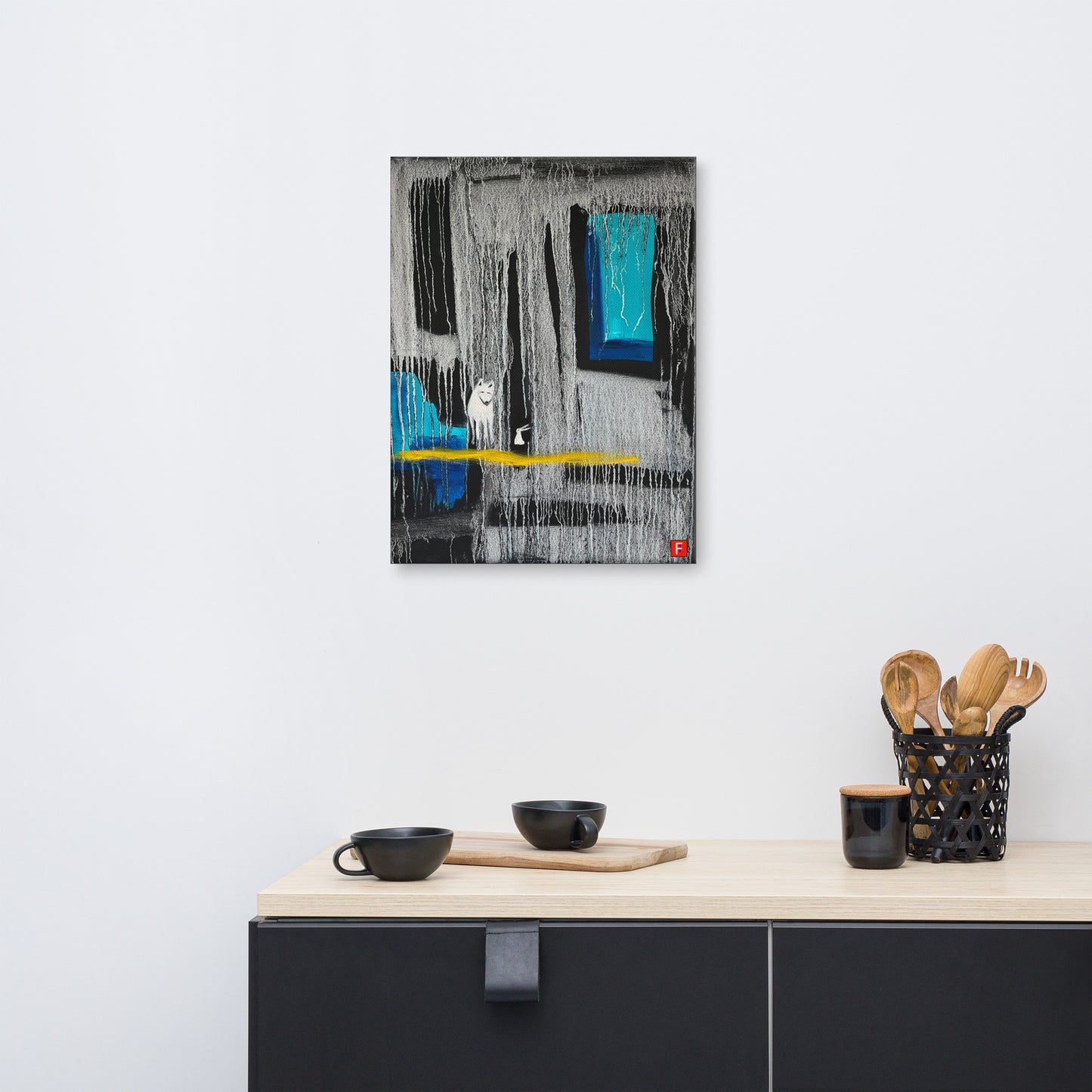 Canvas (18" by 24") Narrative 13