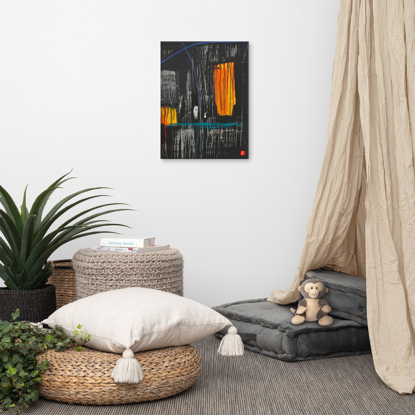 Canvas (18" by 24") Narrative 15