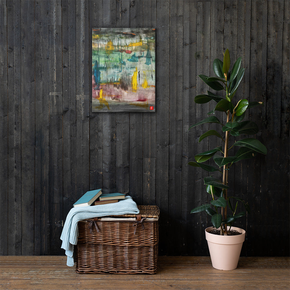 Canvas (18" X 24") Abstract Series W