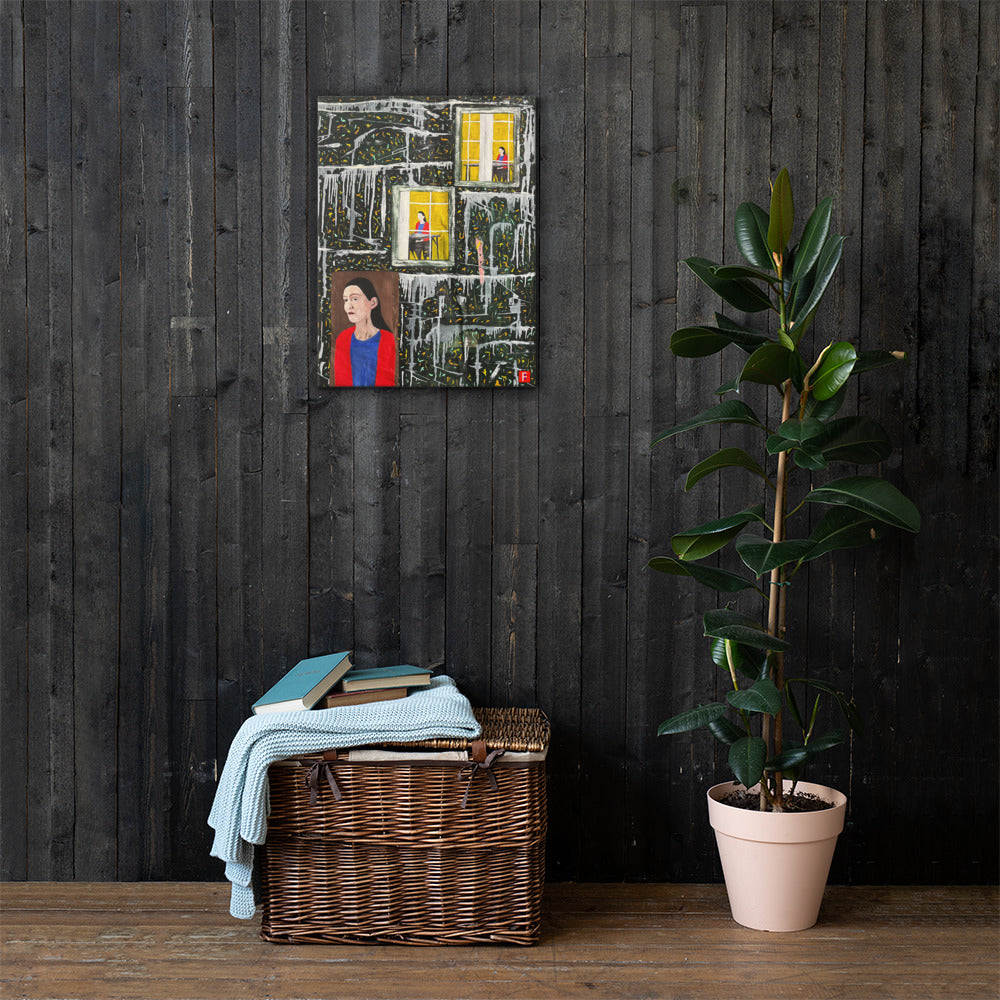 Canvas (18" X 24") A World Outside