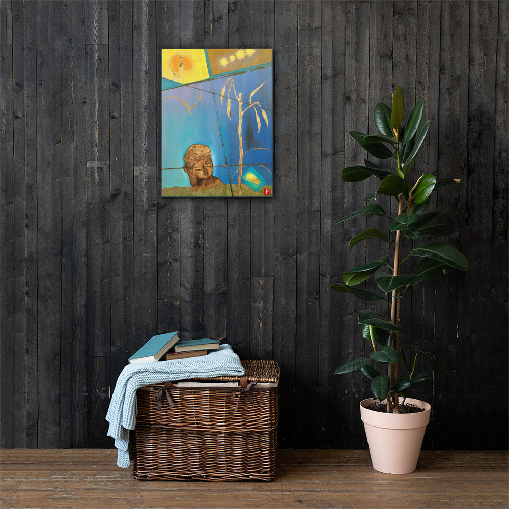 Canvas (18" by 24") Buddha 3