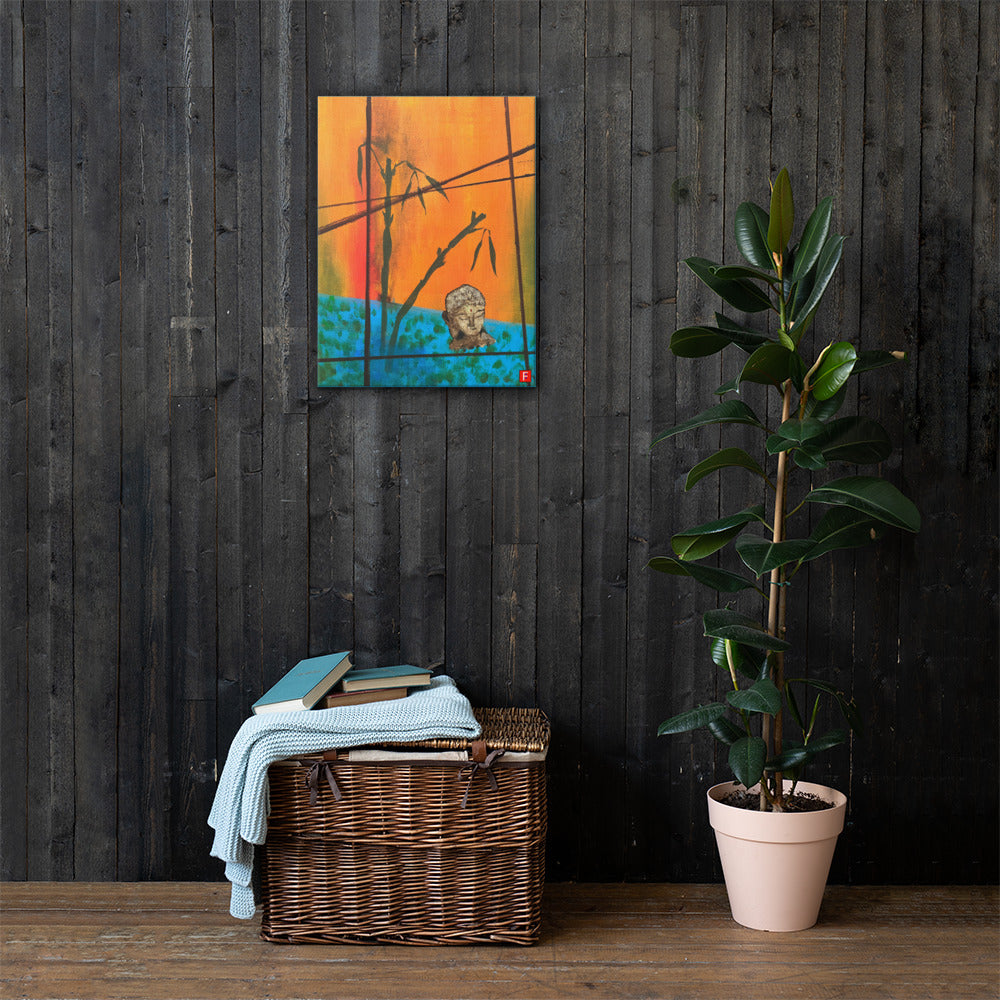 Canvas (18" by 24") Buddha 4