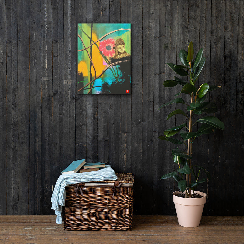 Canvas (18" by 24") Buddha 5