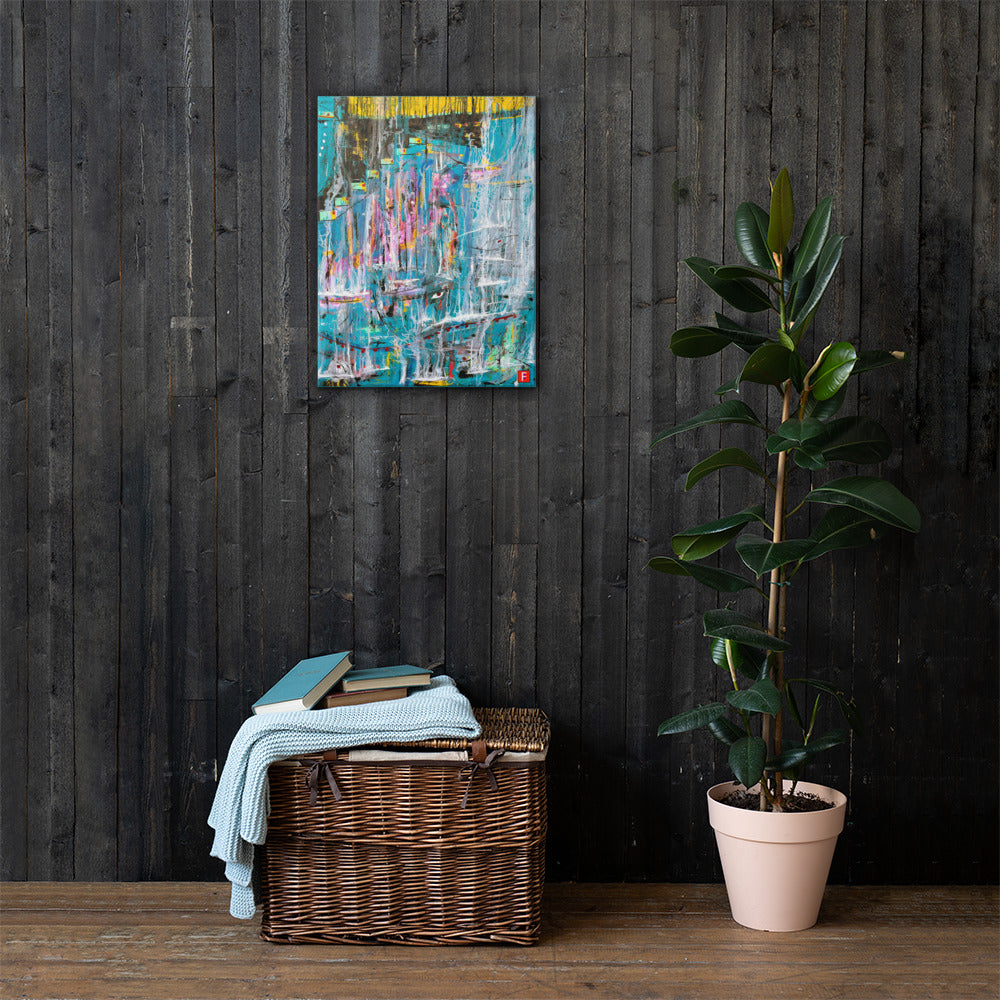 Canvas (18" by 24") Abstract Series L