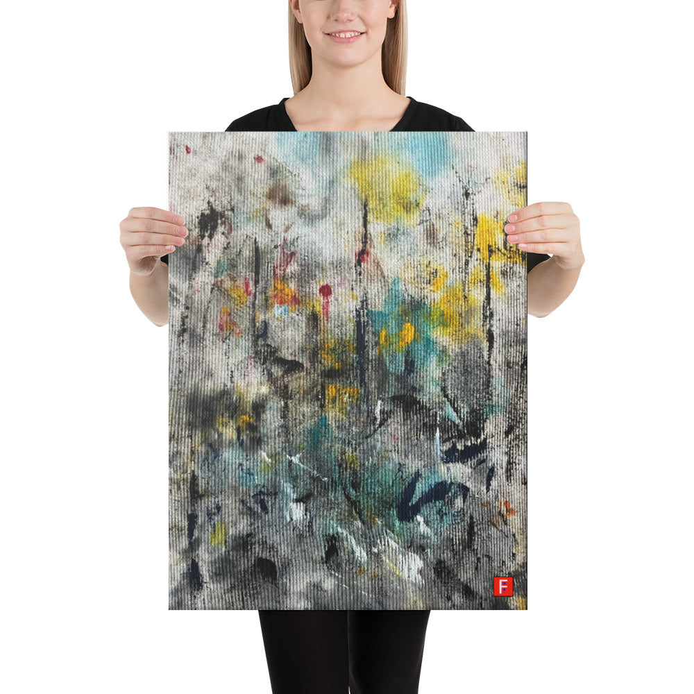 Canvas (18" X 24") Abstract Series U