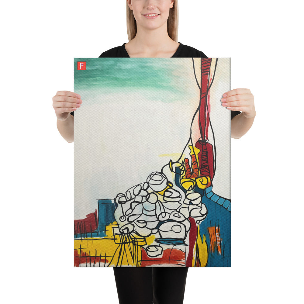 Canvas (18" X 24") Abstract Series M