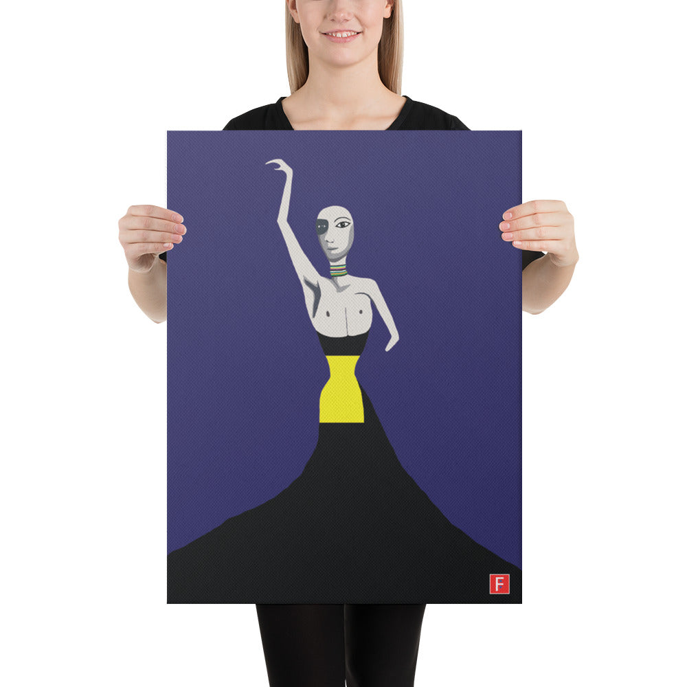 Canvas (18" X 24") Dancer Series 1