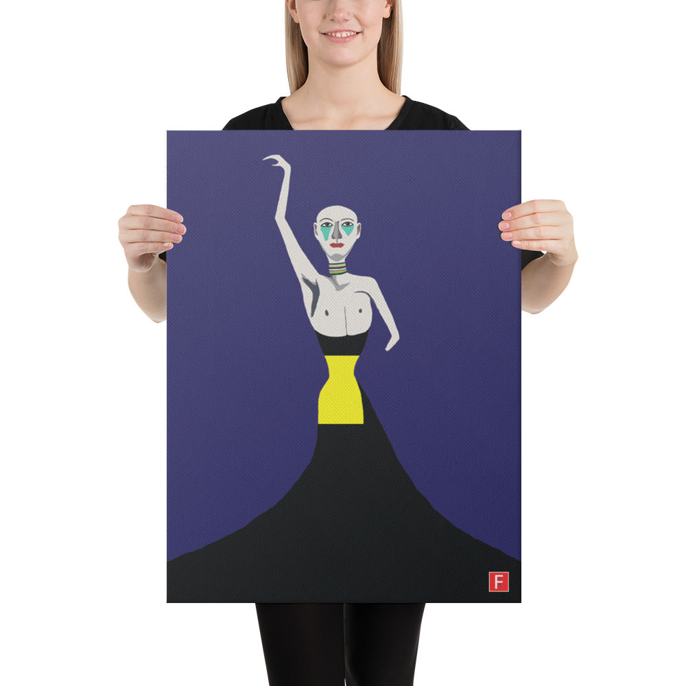 Canvas (18" X 24") Dancer Series 2