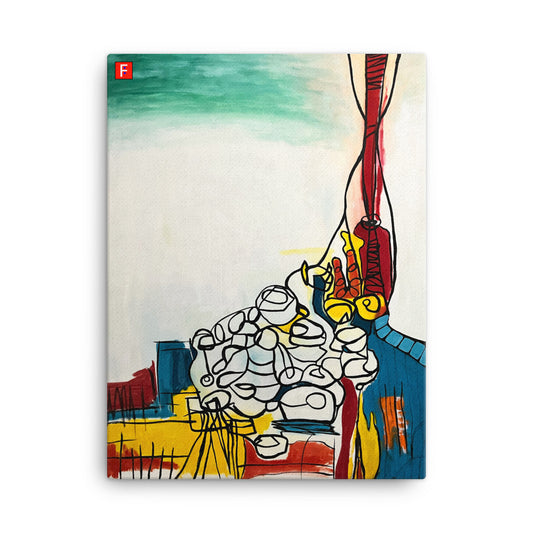 Canvas (18" X 24") Abstract Series M