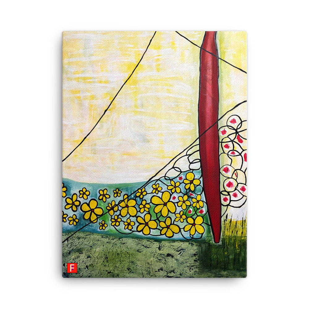 Canvas (18" X 24") Abstract Series N