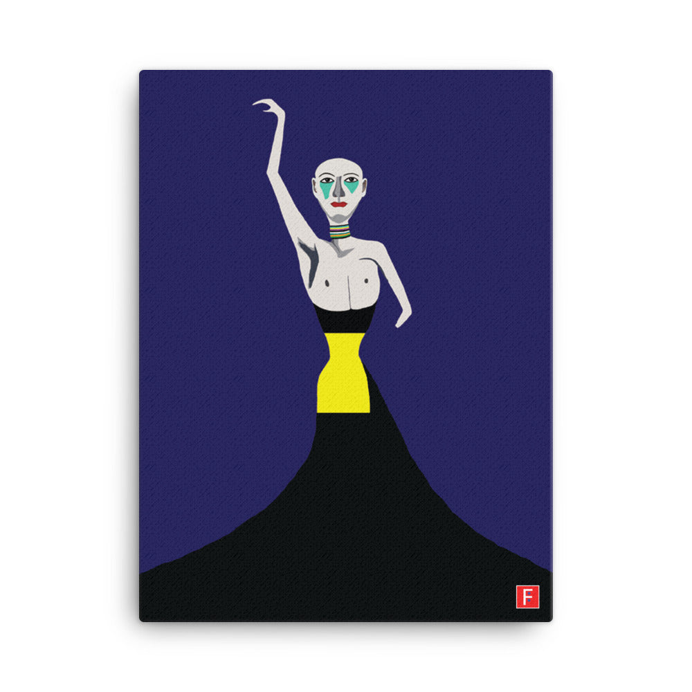 Canvas (18" X 24") Dancer Series 2