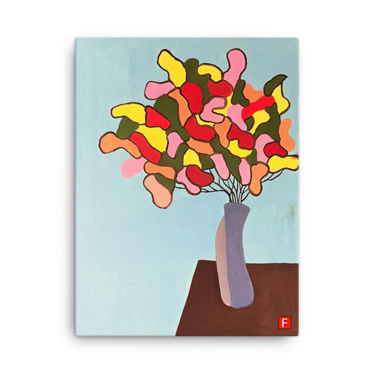 Canvas (18" X 24") Flowers