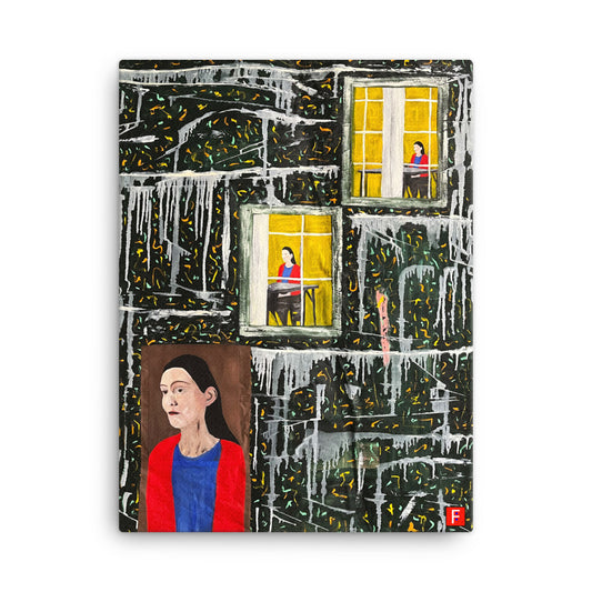 Canvas (18" X 24") A World Outside