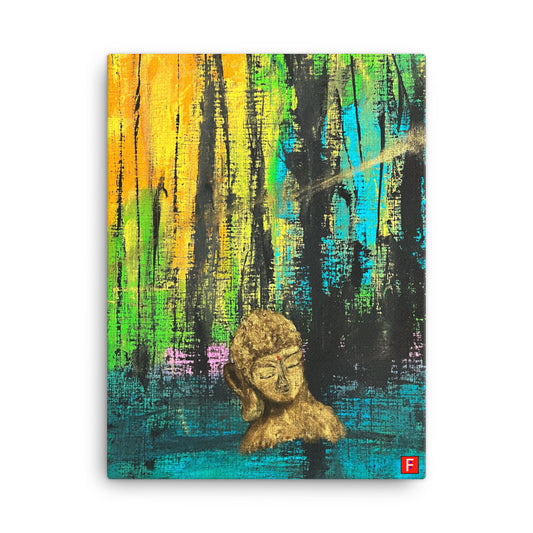 Canvas (18" by 24") Buddha 1