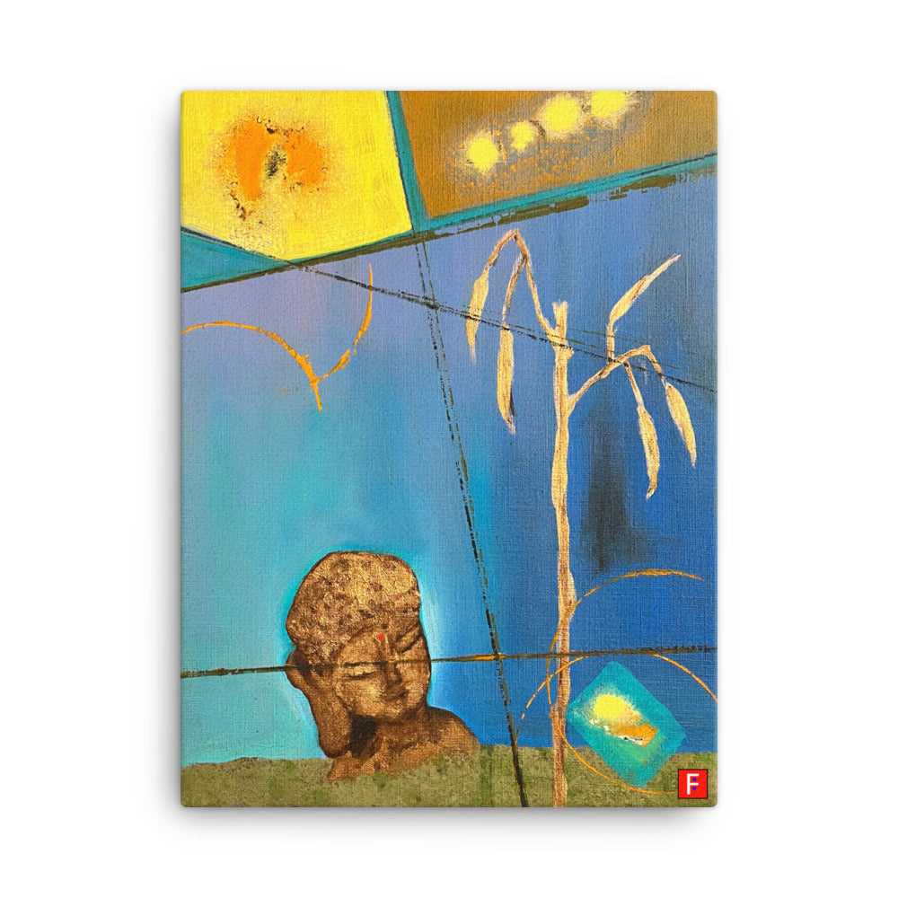 Canvas (18" by 24") Buddha 3