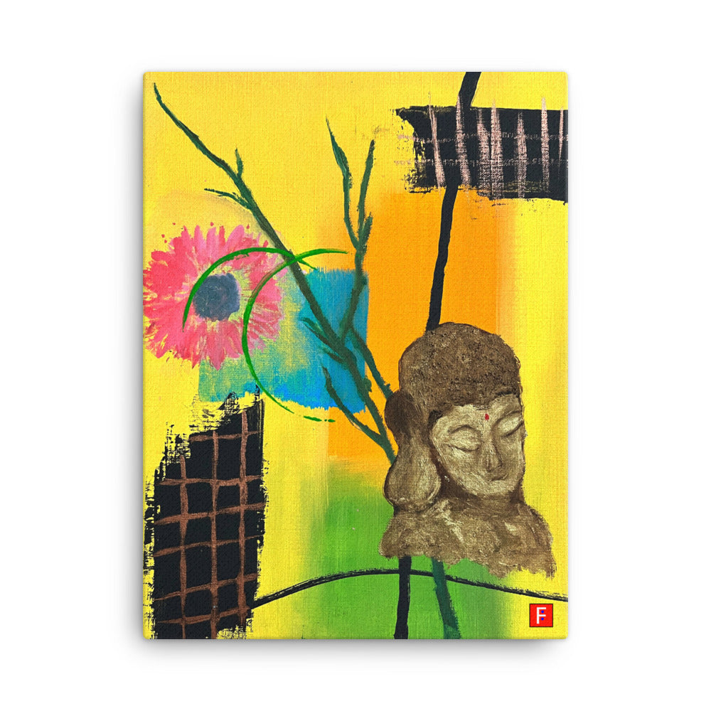 Canvas (18" by 24") Buddha 6