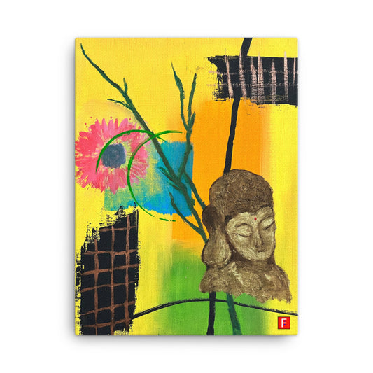 Canvas (18" by 24") Buddha 6