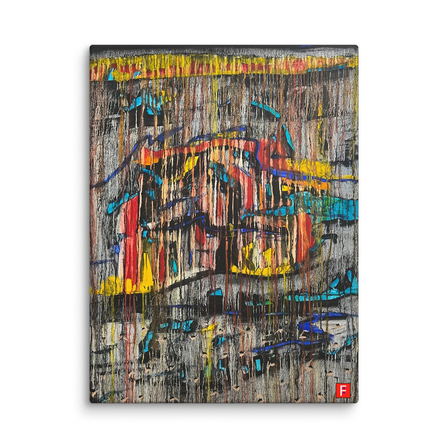 Canvas (18" by 24") Abstract Series A