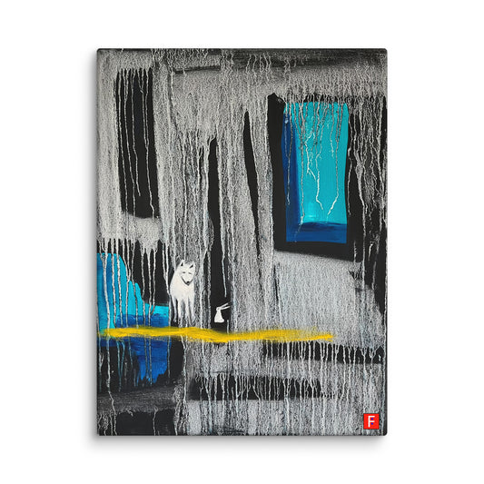 Canvas (18" by 24") Narrative 13