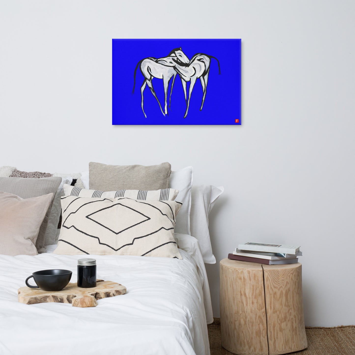 canvas (24" x 36") Horse