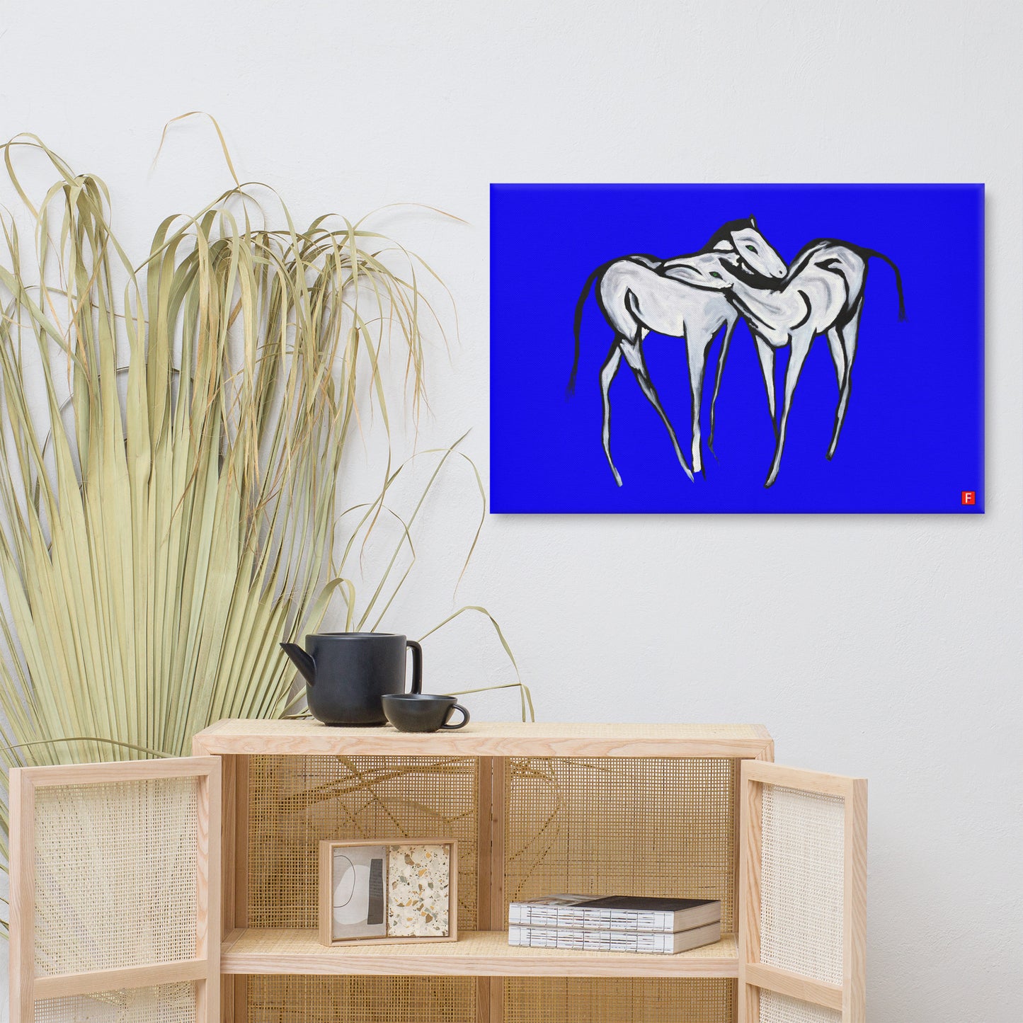 canvas (24" x 36") Horse