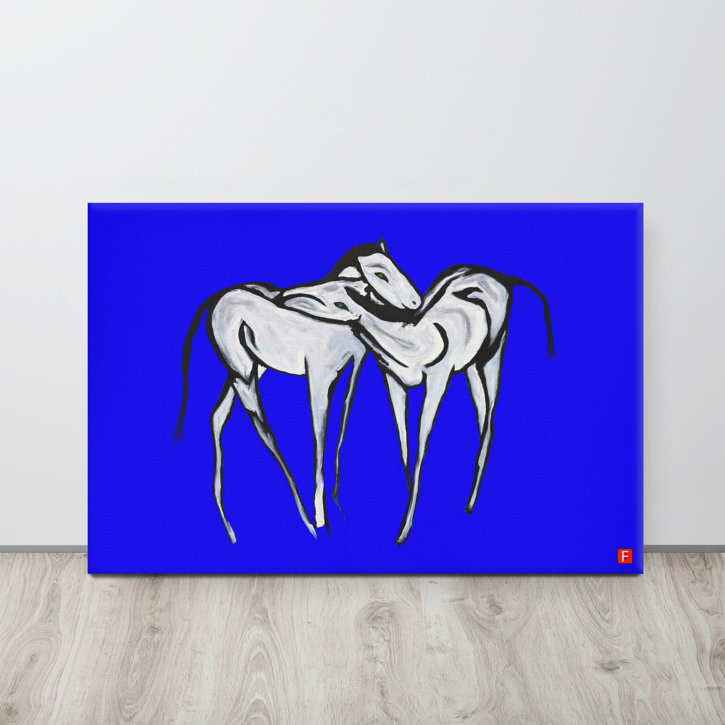 canvas (24" x 36") Horse