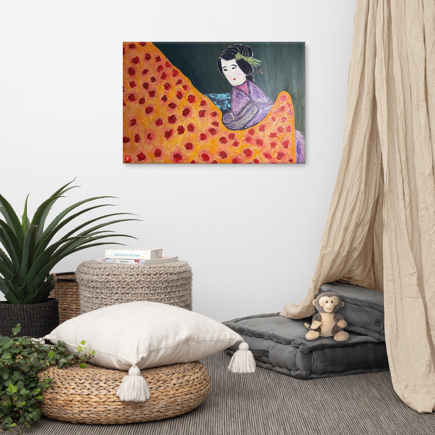 canvas (24" x 36") Mother