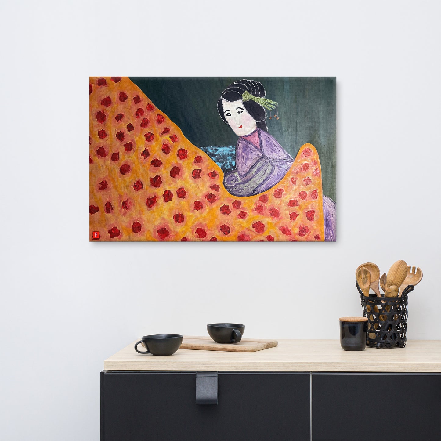 canvas (24" x 36") Mother