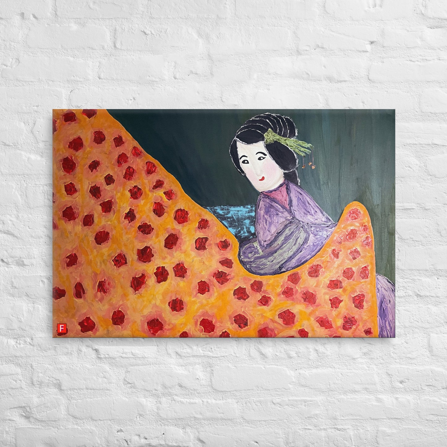 canvas (24" x 36") Mother