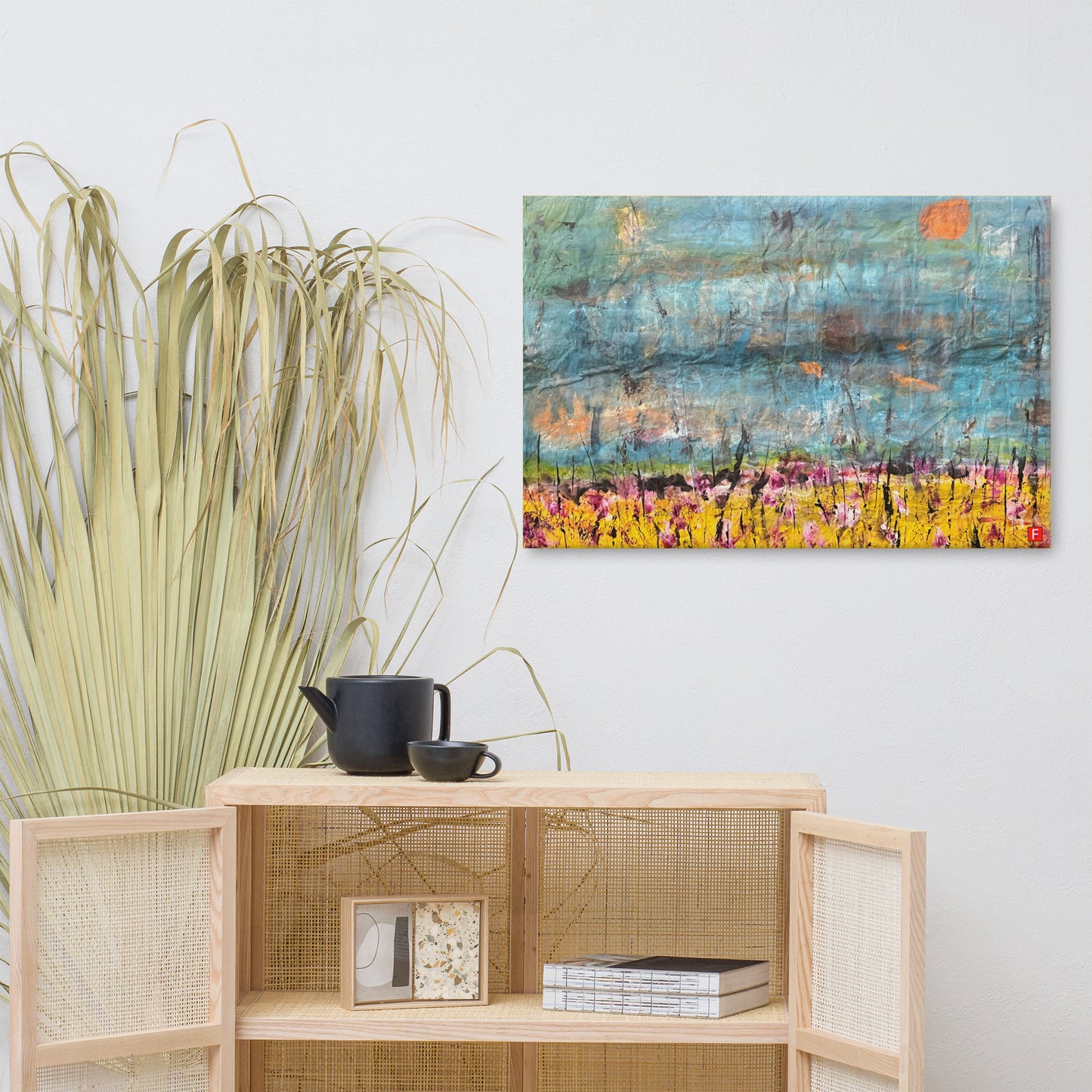 canvas (24" x 36") Sunset