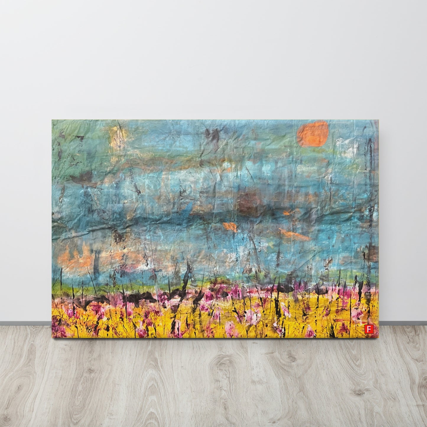 canvas (24" x 36") Sunset