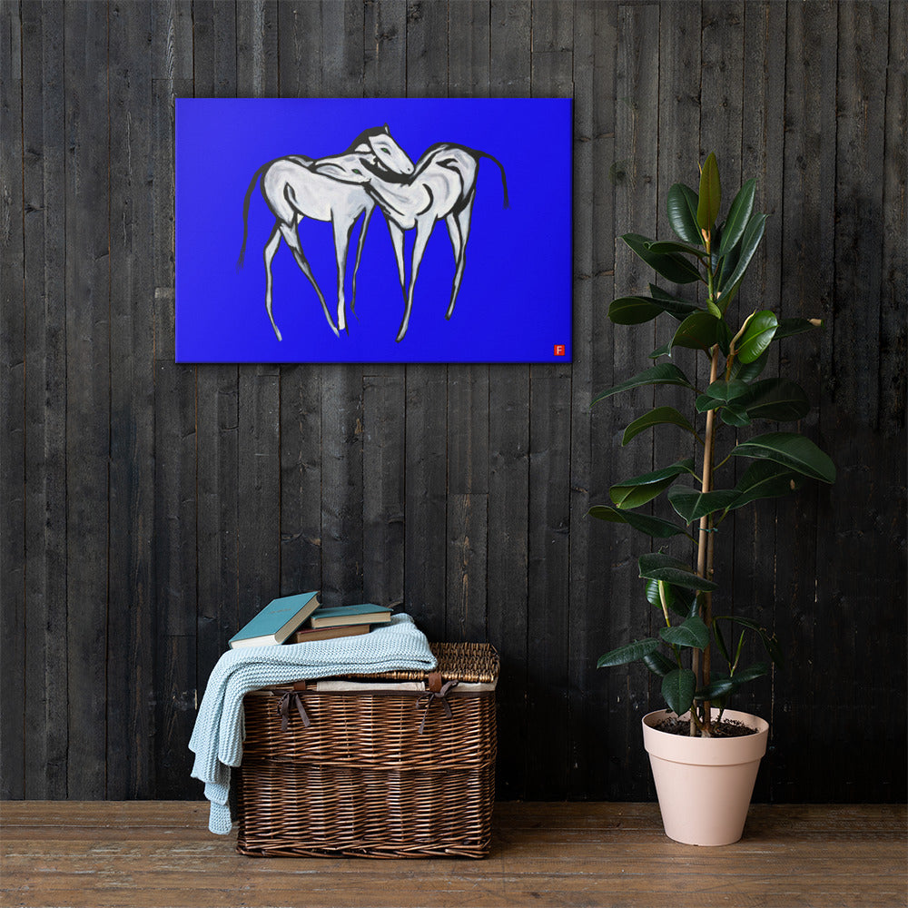 canvas (24" x 36") Horse