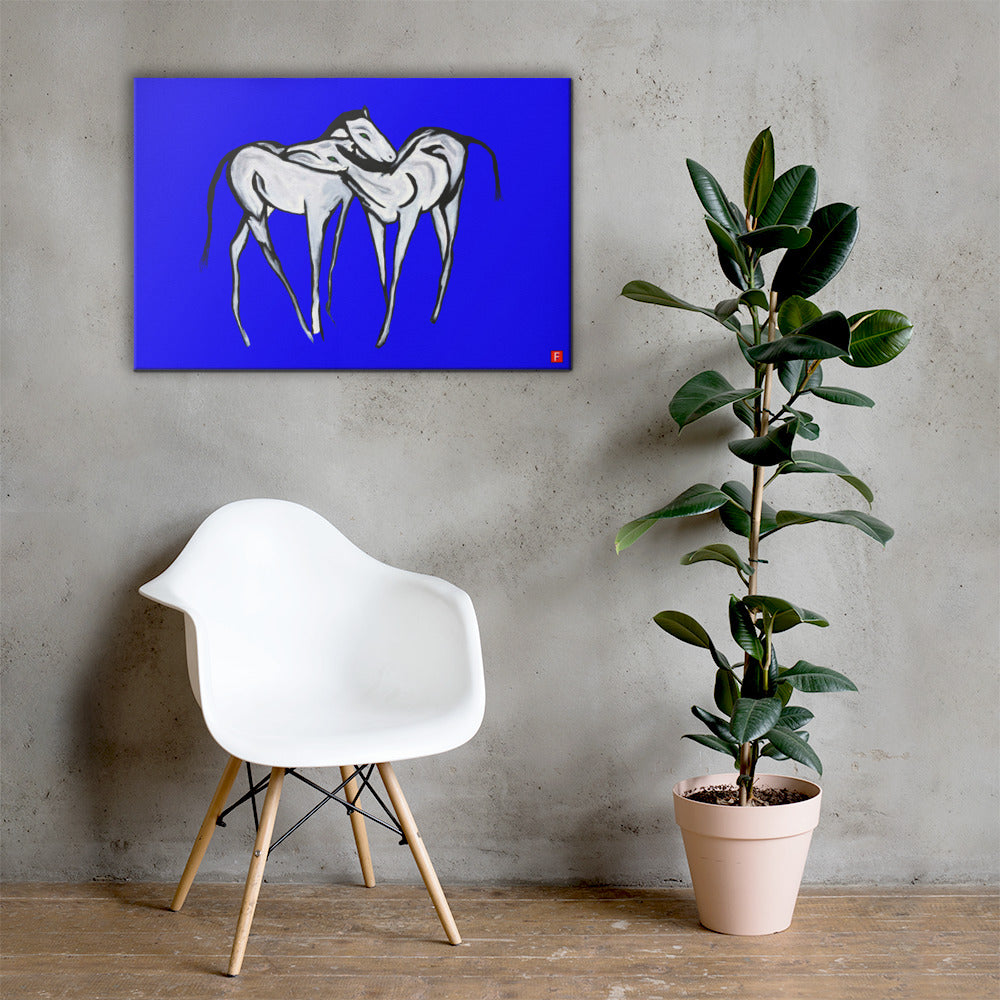 canvas (24" x 36") Horse