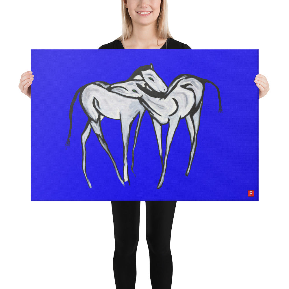 canvas (24" x 36") Horse