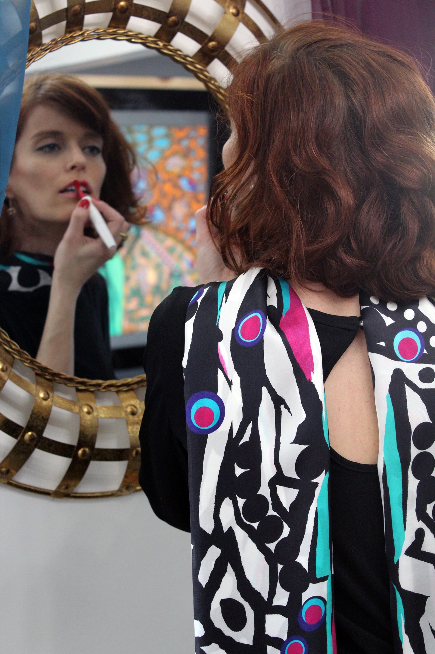 Silk Scarf 8 (Unisex) Eyes