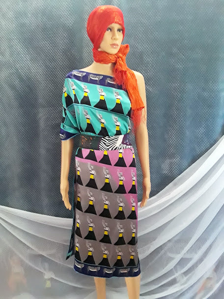 Silk Scarf 1 (Unisex) Dancer