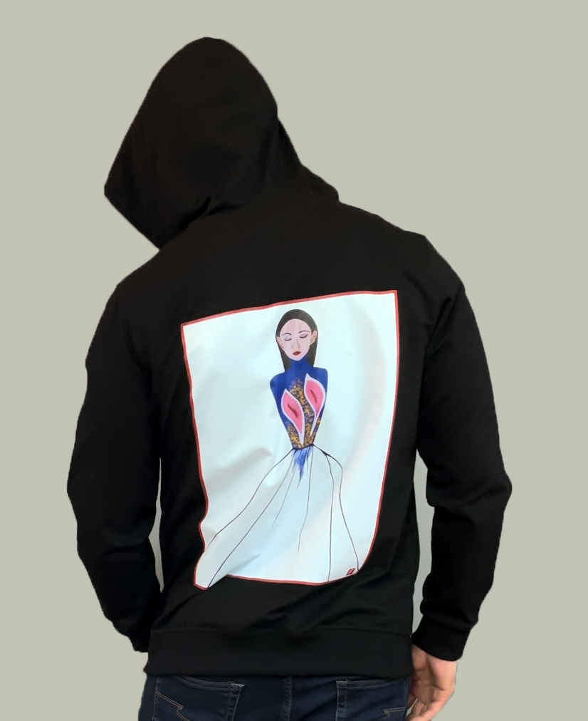 Unisex Hoodie (Pullover) Black