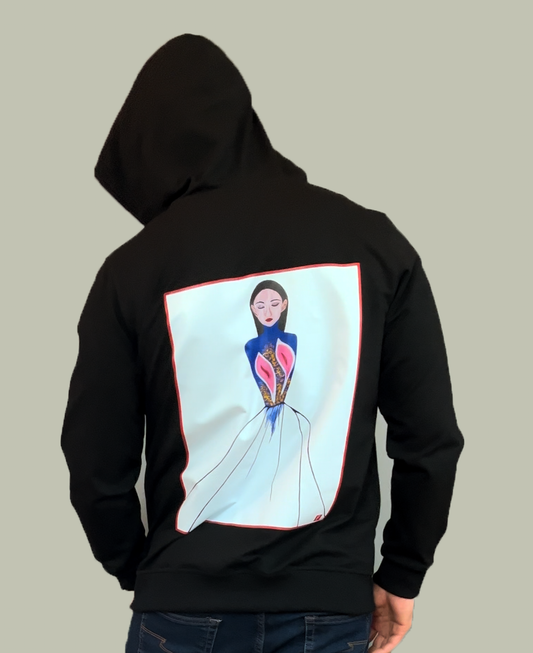 Unisex Hoodie (Pullover) Black