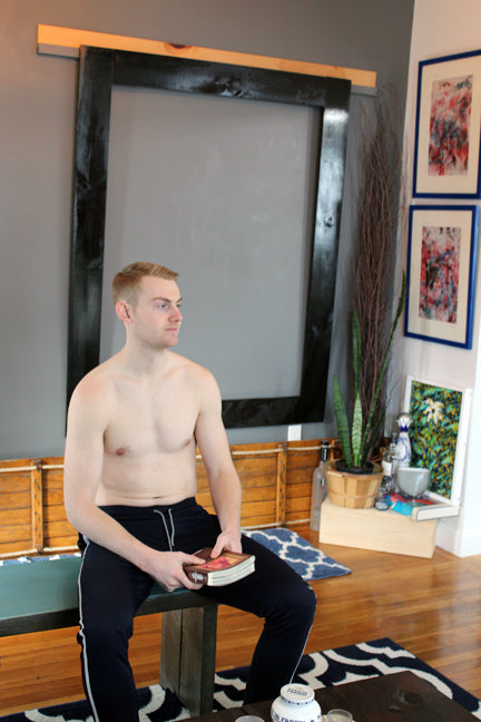 Sweatpants BLUE (MEN) Original Artwork