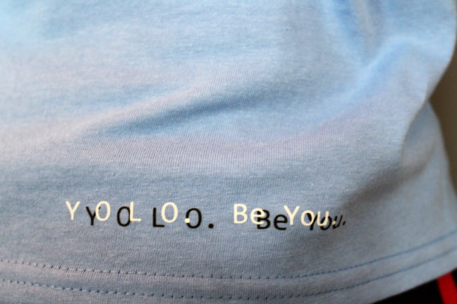 Tee Shirt BLUE (Unisex) Yin Yang Pisces Original Artwork