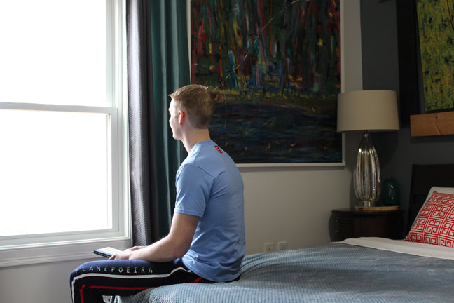 Tee Shirt BLUE (Unisex) Yin Yang Pisces Original Artwork