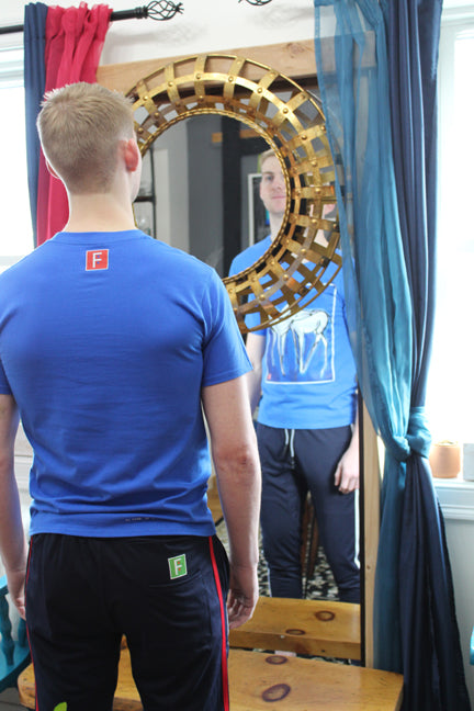 Tee Shirt BLUE (Unisex) Horses Original Artwork